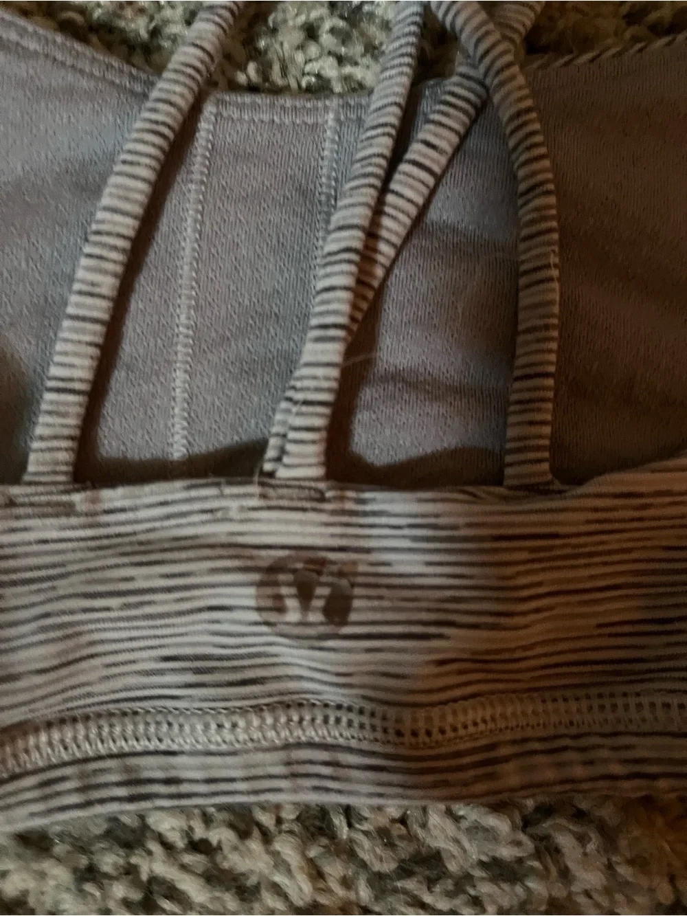Lululemon strap sports bra